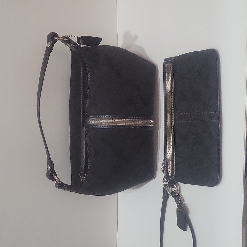 Coach Y2K Mini Bag+Wristlet Set